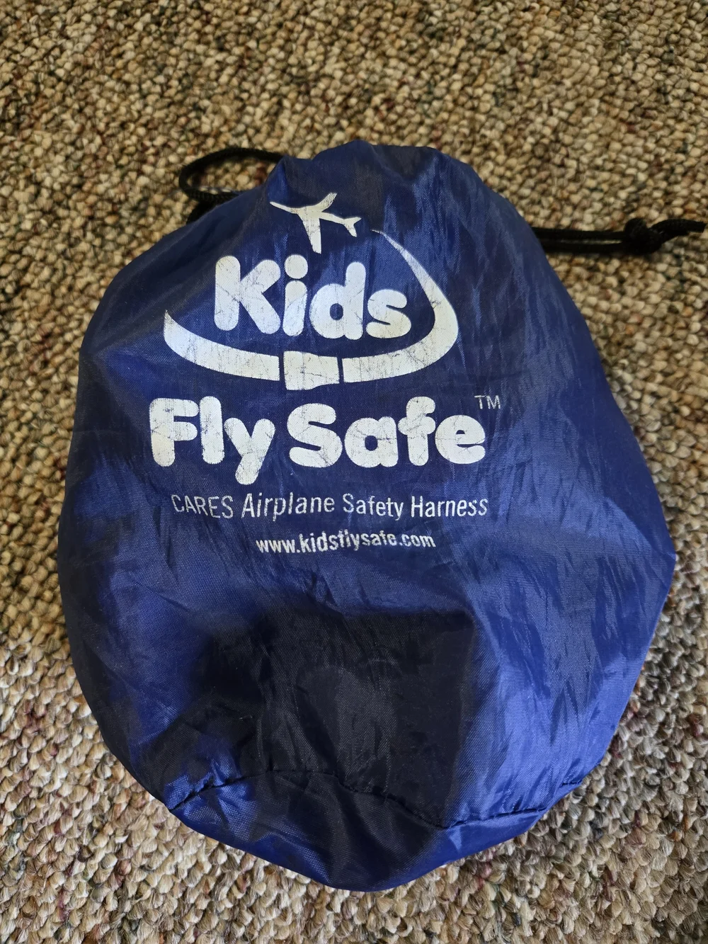 CARES Kids Airplane Safety Harness Carry Bag